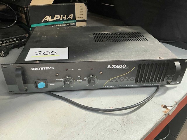 Jb systems ax400 power amplifier - afbeelding 1 van  4