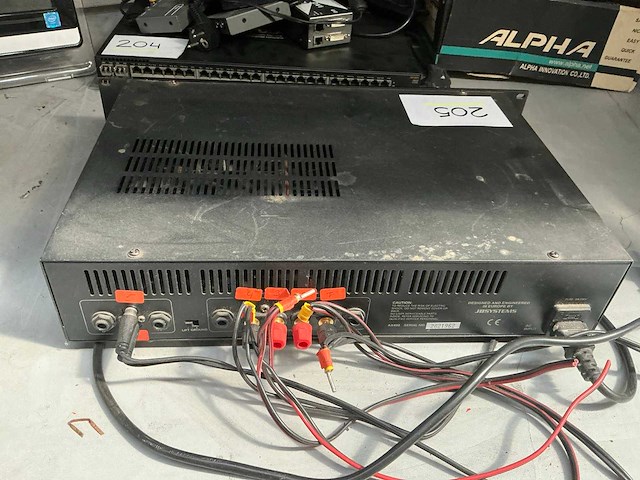 Jb systems ax400 power amplifier - afbeelding 3 van  4