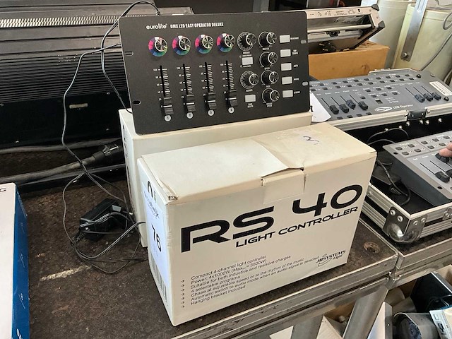 Jb systems, eurolight licht controller (3x) - afbeelding 1 van  3