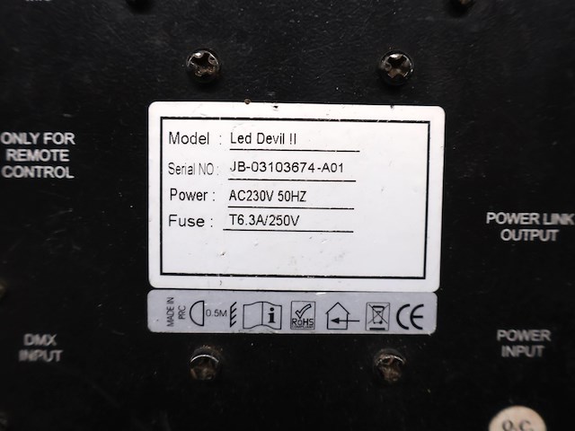 Jb systems led devil ii - afbeelding 4 van  6