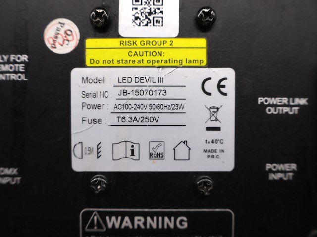 Jb systems led devil iii - afbeelding 4 van  6