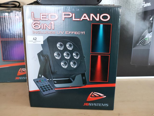 Jb systems led plano (x3) - afbeelding 6 van  12