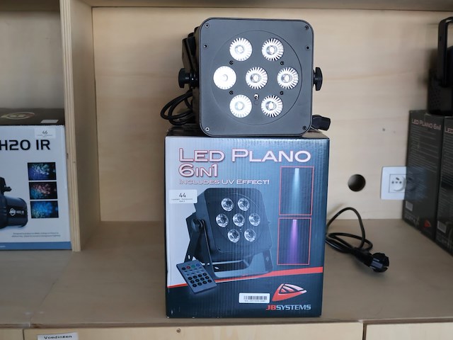 Jb systems led plano (x6) - afbeelding 1 van  9