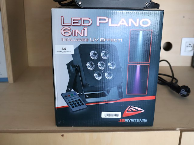 Jb systems led plano (x6) - afbeelding 3 van  9