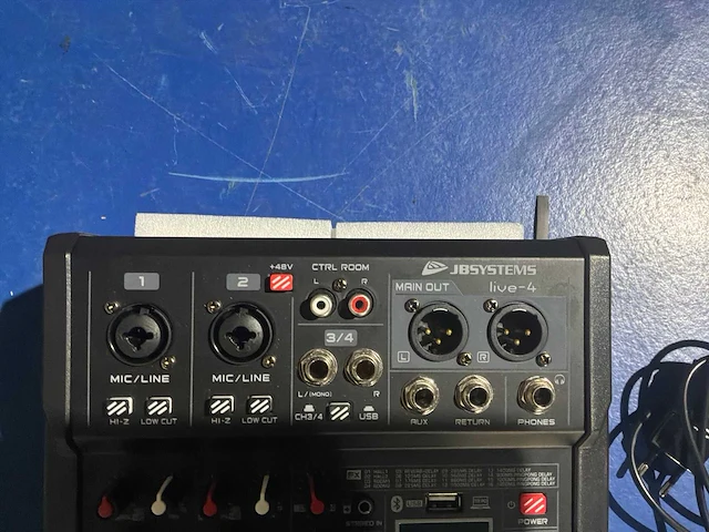 Jb systems live-4 analoge mengtafel - afbeelding 2 van  6