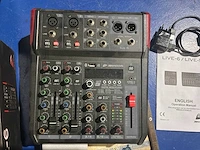 Jb systems live-6 analoge mengtafel (2x) - afbeelding 2 van  5