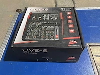 Jb systems live-6 analoge mengtafel - afbeelding 5 van  5