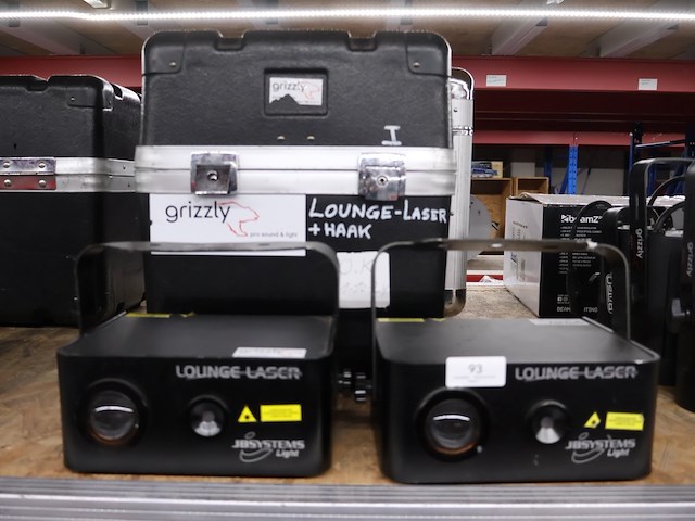 Jb systems lounge laser (x2) - afbeelding 1 van  5