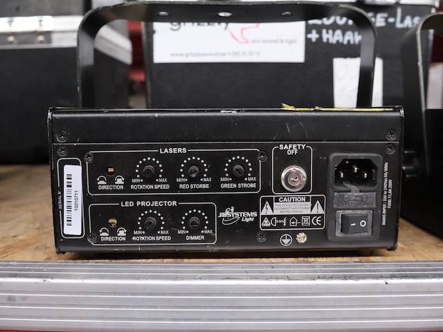 Jb systems lounge laser (x2) - afbeelding 4 van  5