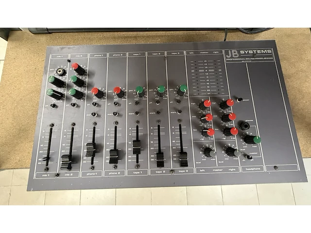 Jb systems mengpaneel - afbeelding 1 van  2