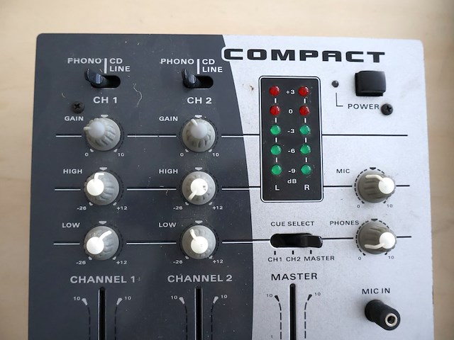 Jb systems mengpaneel - afbeelding 2 van  5
