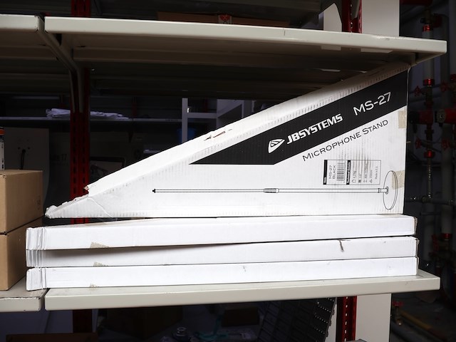 Jb systems microfoon stand '(x4) - afbeelding 1 van  4