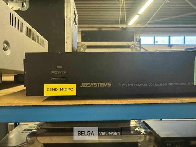 Jb-systems vhf high band wireless reciever mr-860 - afbeelding 3 van  5