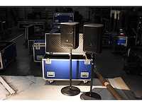 Jbl - prx 710p + flightcase + k&m stands - speaker (2x) - afbeelding 1 van  3
