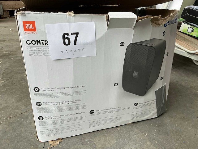Jbl control x wireless speaker (2x) - afbeelding 3 van  4