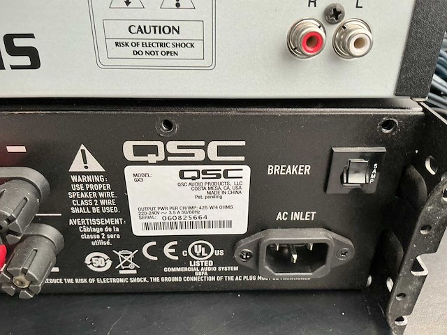 Jbl qsc overige audio-apparatuur - afbeelding 5 van  6