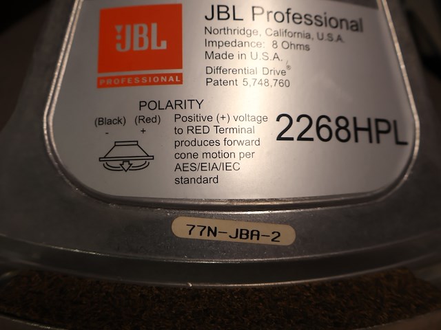 Jbl speaker (x2) - afbeelding 4 van  6