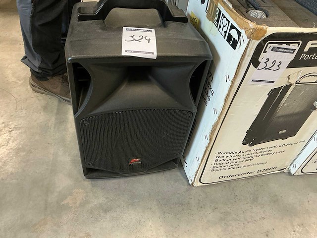 Jbsystem ppa101 draagbare soundsystem - afbeelding 1 van  3