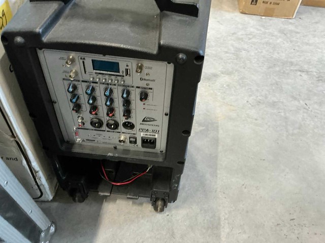 Jbsystem ppa101 draagbare soundsystem - afbeelding 3 van  3