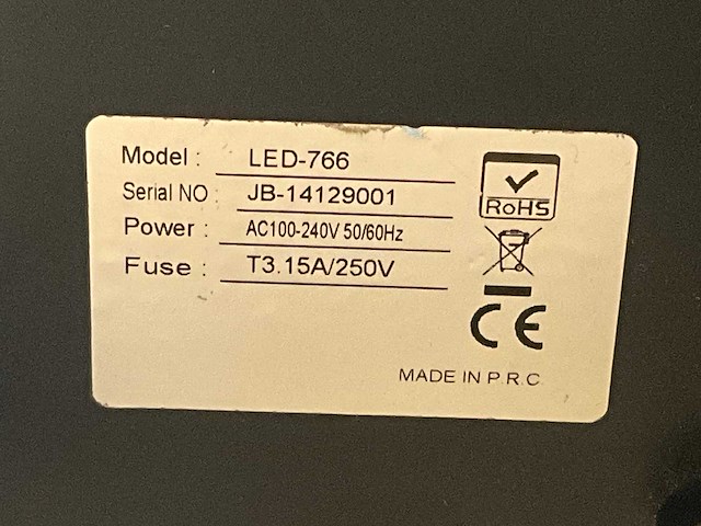 Jbsystems beam twister led-766 lichteffect - afbeelding 4 van  5