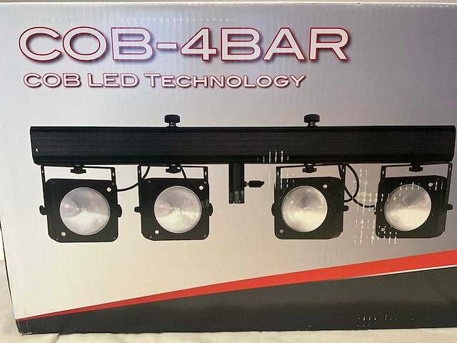 Jbsystems cob-4bar led-par - afbeelding 1 van  3