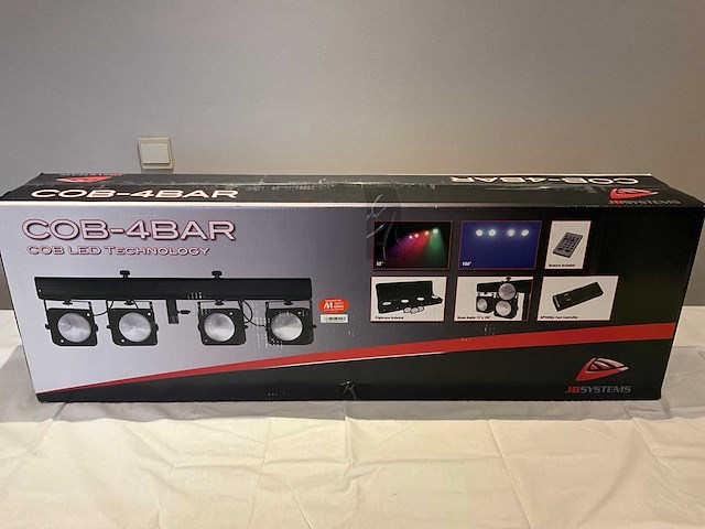Jbsystems cob-4bar led-par - afbeelding 2 van  3
