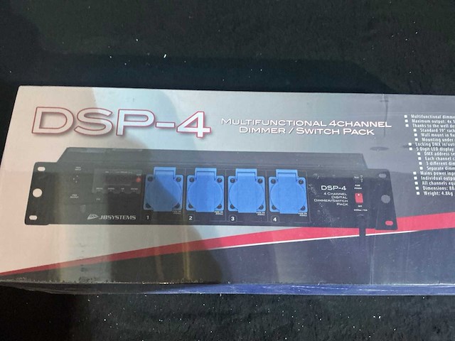 Jbsystems dsp-4 dimmerpack - afbeelding 2 van  3