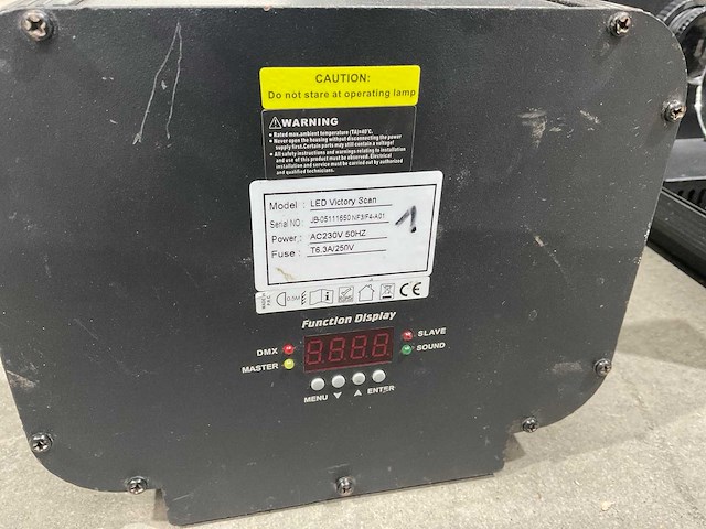 Jbsystems led victory scan laser (4x) - afbeelding 5 van  11