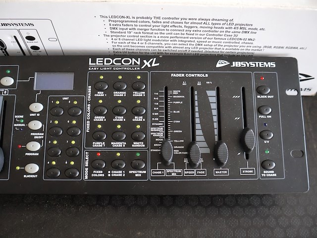 Jbsystems ledcon xl - afbeelding 3 van  6