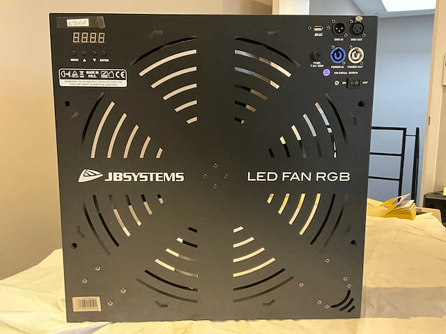 Jbsystems ledfan rgd lichteffect - afbeelding 2 van  3