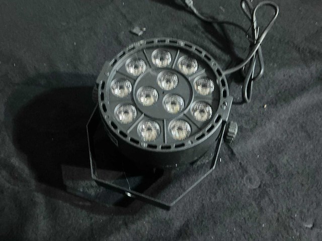 Jbsystems mini-par 12 rgbw spotlight (7x) - afbeelding 2 van  5