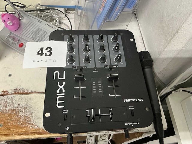 Jbsystems mix 2 mix paneel - afbeelding 1 van  4