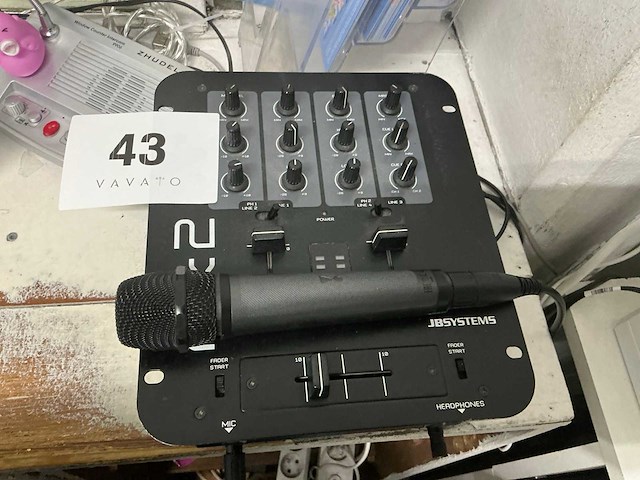 Jbsystems mix 2 mix paneel - afbeelding 4 van  4