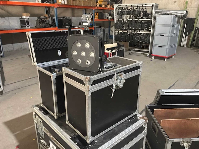 Jbsystems piano spot 7tc spotlight (4x) - afbeelding 1 van  5