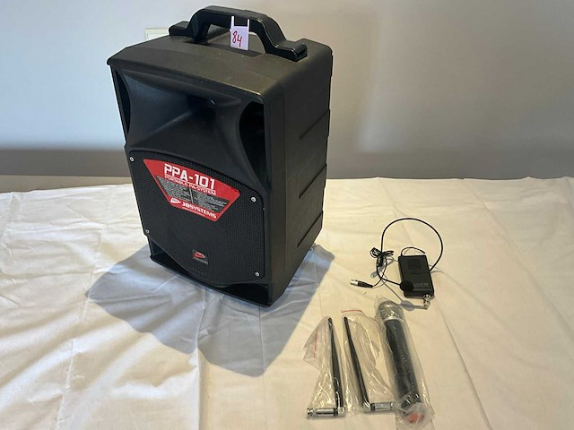 Jbsystems ppa-101 pa systeem - afbeelding 4 van  7