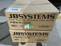 Jbsystems pwx15/300 subwoofer (2x) - afbeelding 2 van  3