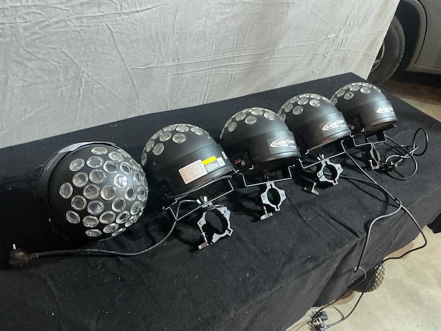 Jbsystems super solar white spotlight (5x) - afbeelding 1 van  6