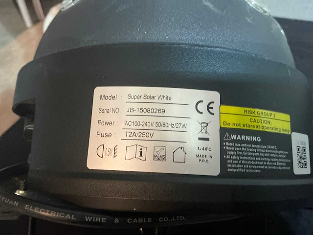 Jbsystems super solar white spotlight (5x) - afbeelding 6 van  6