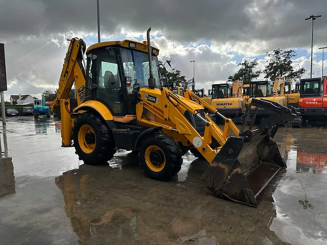 Jcb - 2008 - 3cx - graaflaadcombinatie - afbeelding 25 van  70