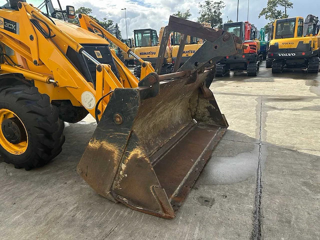 Jcb - 2008 - 3cx - graaflaadcombinatie - afbeelding 8 van  70
