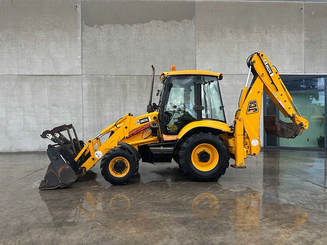 Jcb - 2008 - 3cx - graaflaadcombinatie - afbeelding 34 van  70