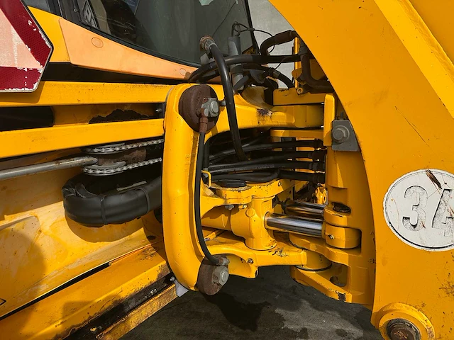 Jcb - 2008 - 3cx - graaflaadcombinatie - afbeelding 15 van  70