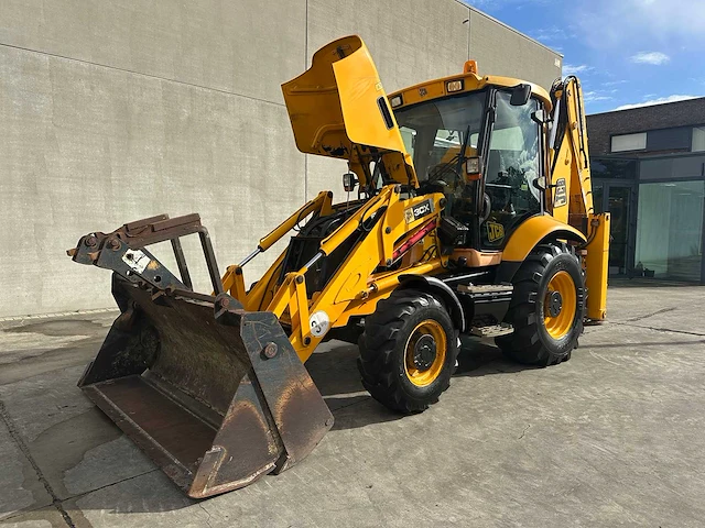 Jcb - 2008 - 3cx - graaflaadcombinatie - afbeelding 25 van  70