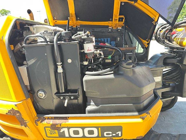 Jcb - 2015 - 100c1 - midigraafmachine - afbeelding 11 van  16