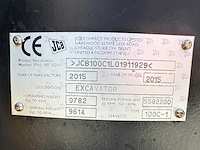 Jcb - 2015 - 100c1 - midigraafmachine - afbeelding 16 van  16