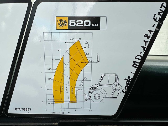 Jcb - 2018 - 520-40 - verreiker - afbeelding 32 van  48