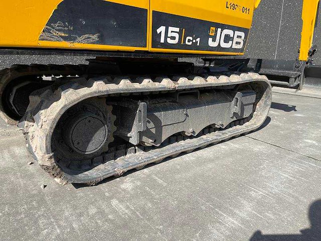 Jcb - 2019 - 15c-1 - rupsen graafmachine - afbeelding 22 van  26