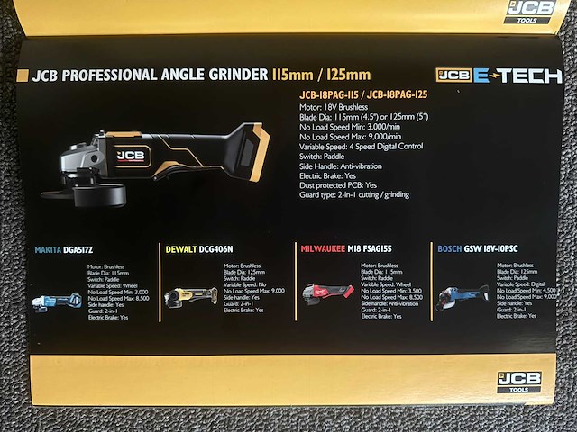 Jcb - sitekit-1 - pro-line - complete gereedschapskit - afbeelding 39 van  51
