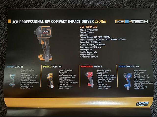 Jcb - sitekit-1 - pro-line - complete gereedschapskit - afbeelding 14 van  20