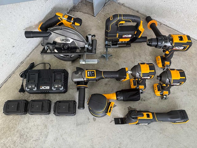 Jcb 12-delige set accugereedschappen - afbeelding 4 van  63